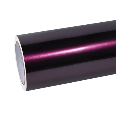 Ravoony Plus Ghost Midnight Red Vinyl Car Wrap 01