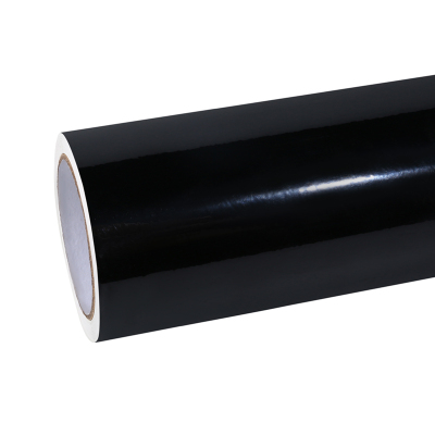Ravoony Plus Glossy Crystal Black Car Vinyl Wrap 01