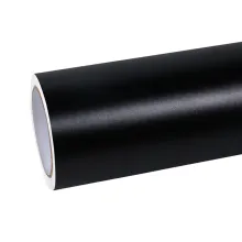 Matte Black Car Vinyl Wrap