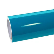 Glossy Miami Blue Vinyl Wrap