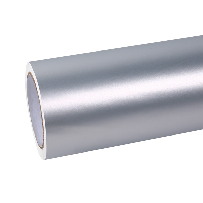   Ravoony Plus Ultimate Flat Silver Car Vinyl Wrap