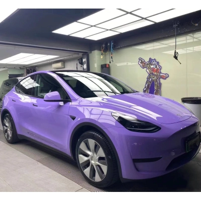 Ravoony Pro TPU Glossy Lavender Purple PPF Film 02