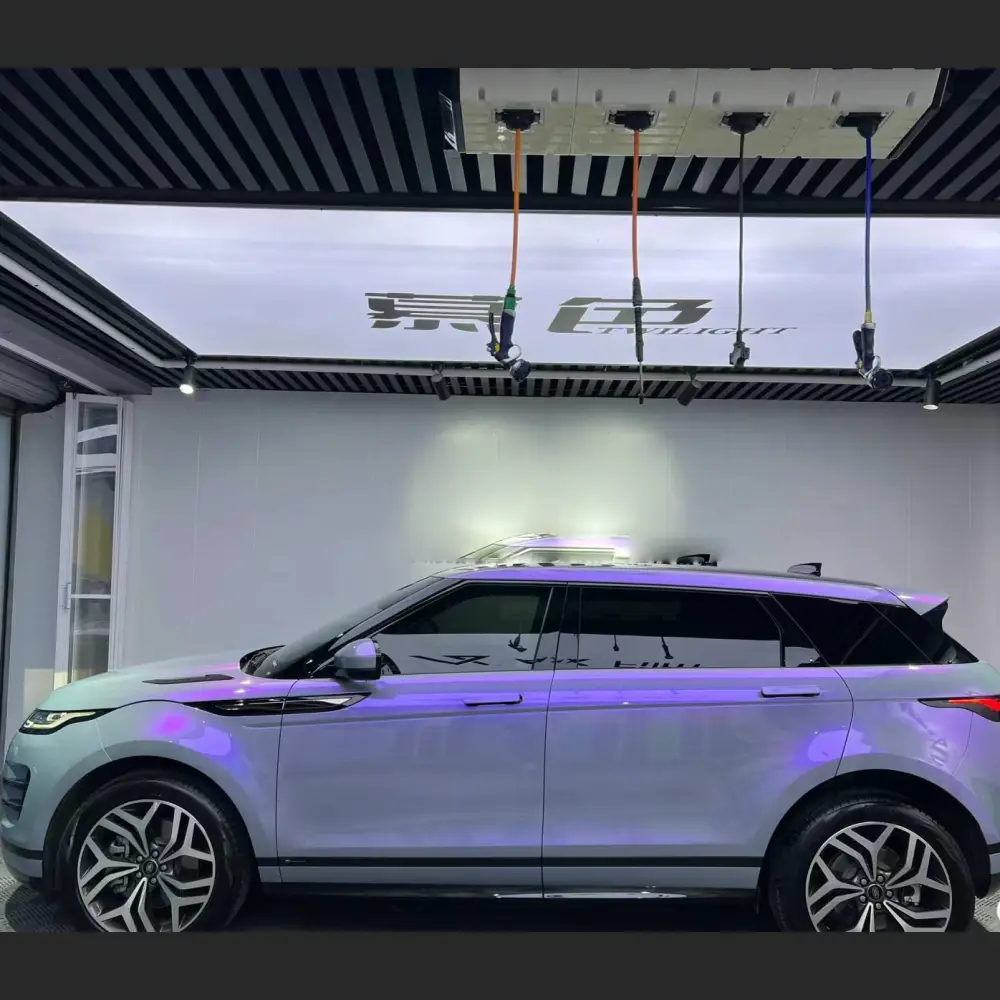 Ravoony Pro TPU Twin Candy Grey Purple Color Fliper PPF Film