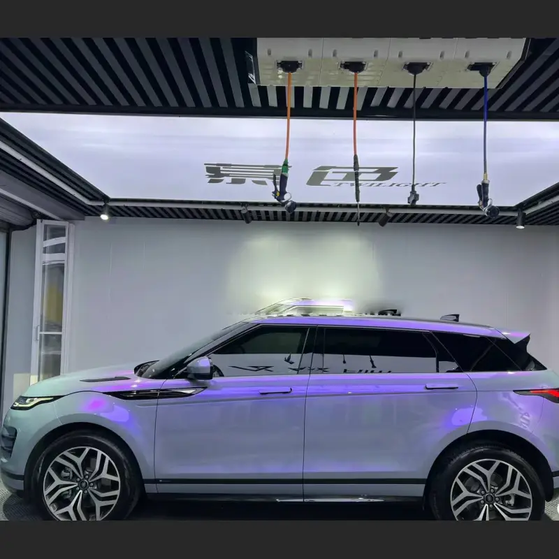 Ravoony Pro TPU Twin Candy Grey Purple Color Fliper PPF Film