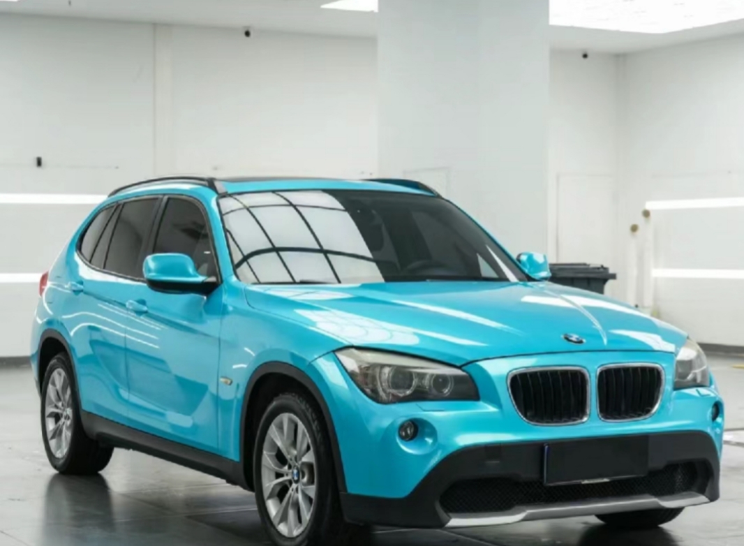 Ravoony Basic Gloss Metal Paint Lake Blue Car Wrap