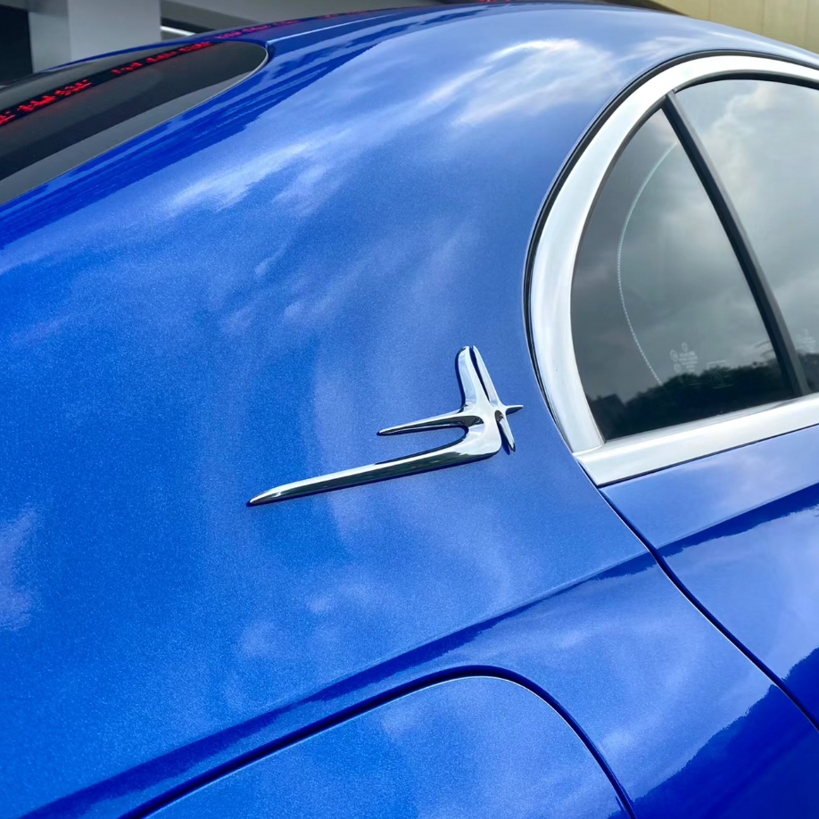 Ravoony Basic Metal Paint Jazz Blue Vinyl Car Wrap