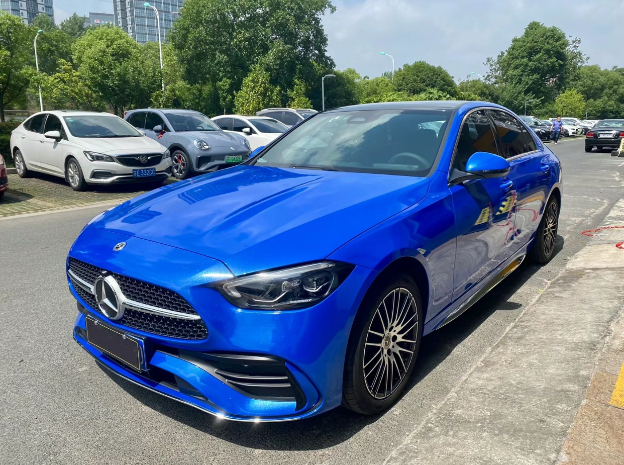 Ravoony Basic Metal Paint Jazz Blue Vinyl Car Wrap