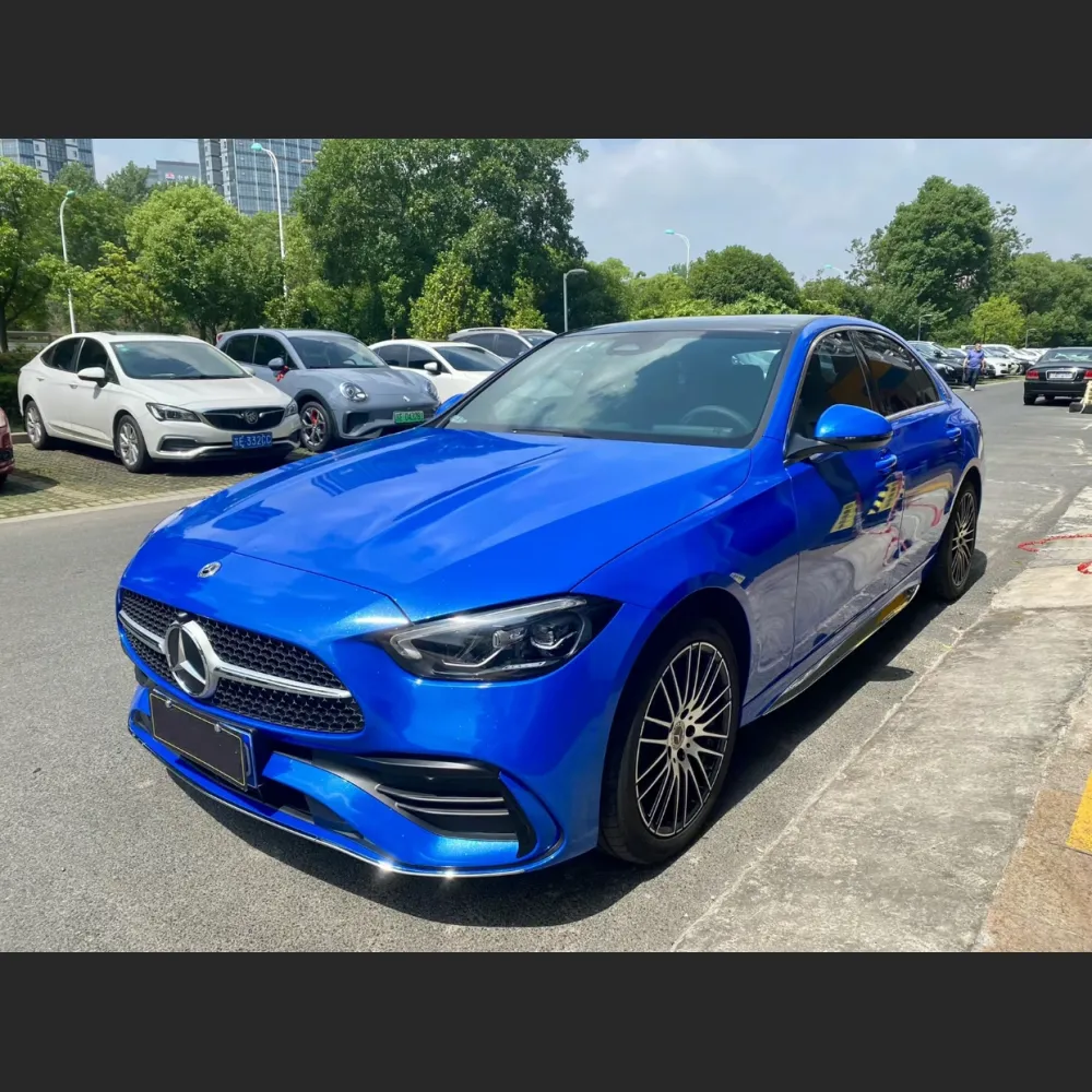 Ravoony Basic Metal Paint Jazz Blue Vinyl Car Wrap