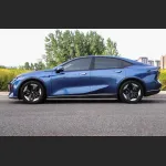 Ravoony Basic Super Gloss Metallic Galaxy Blue Car Wrap