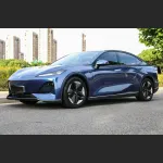 Ravoony Basic Super Gloss Metallic Galaxy Blue Car Wrap