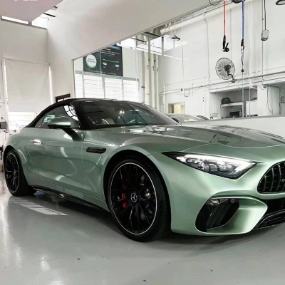 Ravoony Pro TPU Ferrari Gloss Verde Francesca Green PPF Film 02