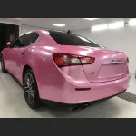 Ravoony Basic Glossy Metal Paint Shell Pink Car Wrap
