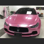 Ravoony Basic Glossy Metal Paint Shell Pink Car Wrap