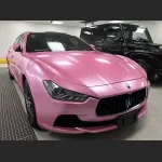 Ravoony Basic Glossy Metal Paint Shell Pink Car Wrap