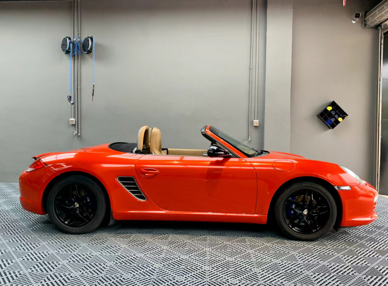 Ravoony Basic Glossy Metallic Paint Fire Red Vinyl Car Wrap