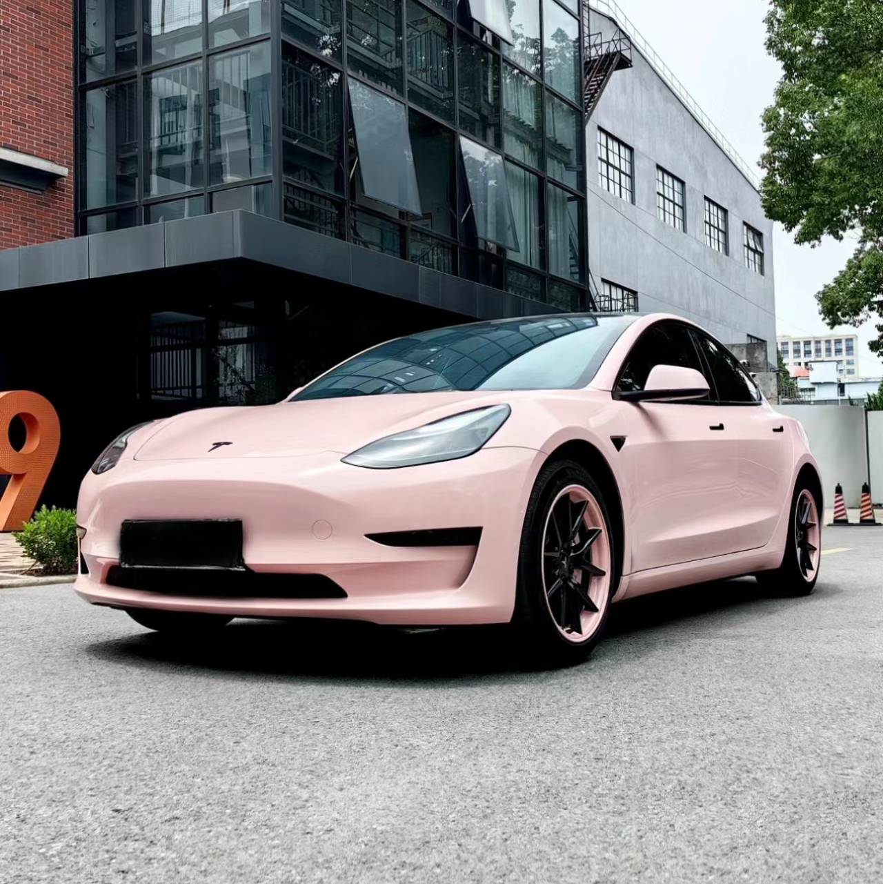 Ravoony Pro TPU Glossy Baby Pink PPF Film