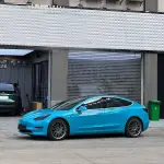Ravoony Pro TPU Glossy Miami Blue PPF Film