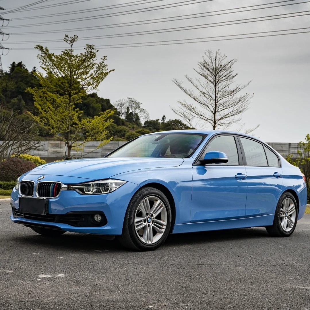 Ravoony Basic Gloss Abudhabi Blue Car Vinyl Wrap