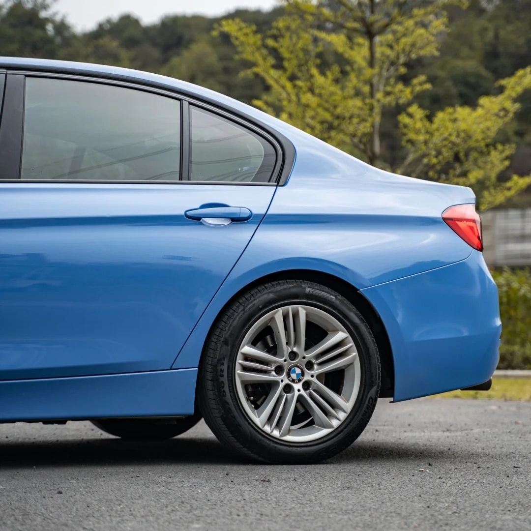 Ravoony Basic Gloss Abudhabi Blue Car Vinyl Wrap