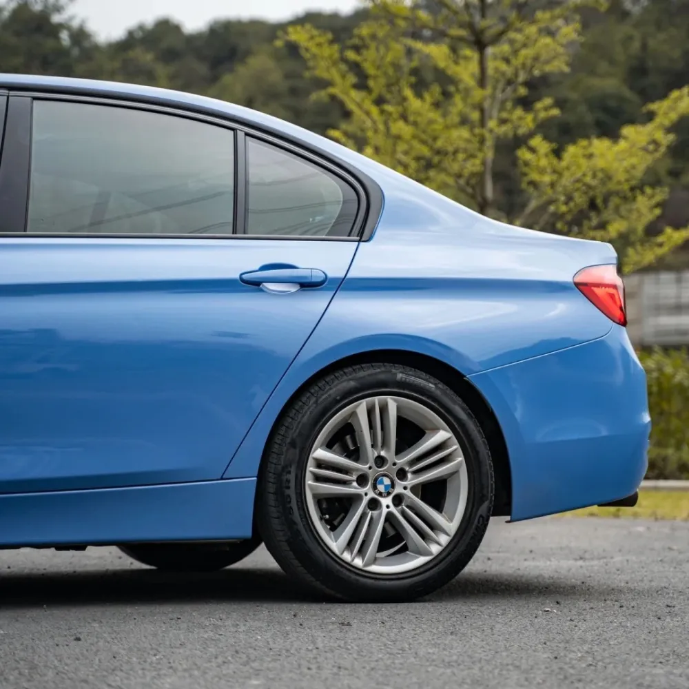Ravoony Basic Gloss Abudhabi Blue Car Vinyl Wrap