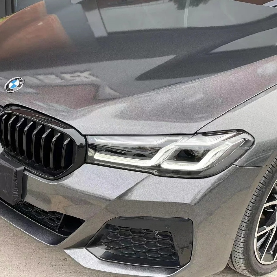 Ravoony Basic BMW Gloss Graphite Grey Car Vinyl Wrap