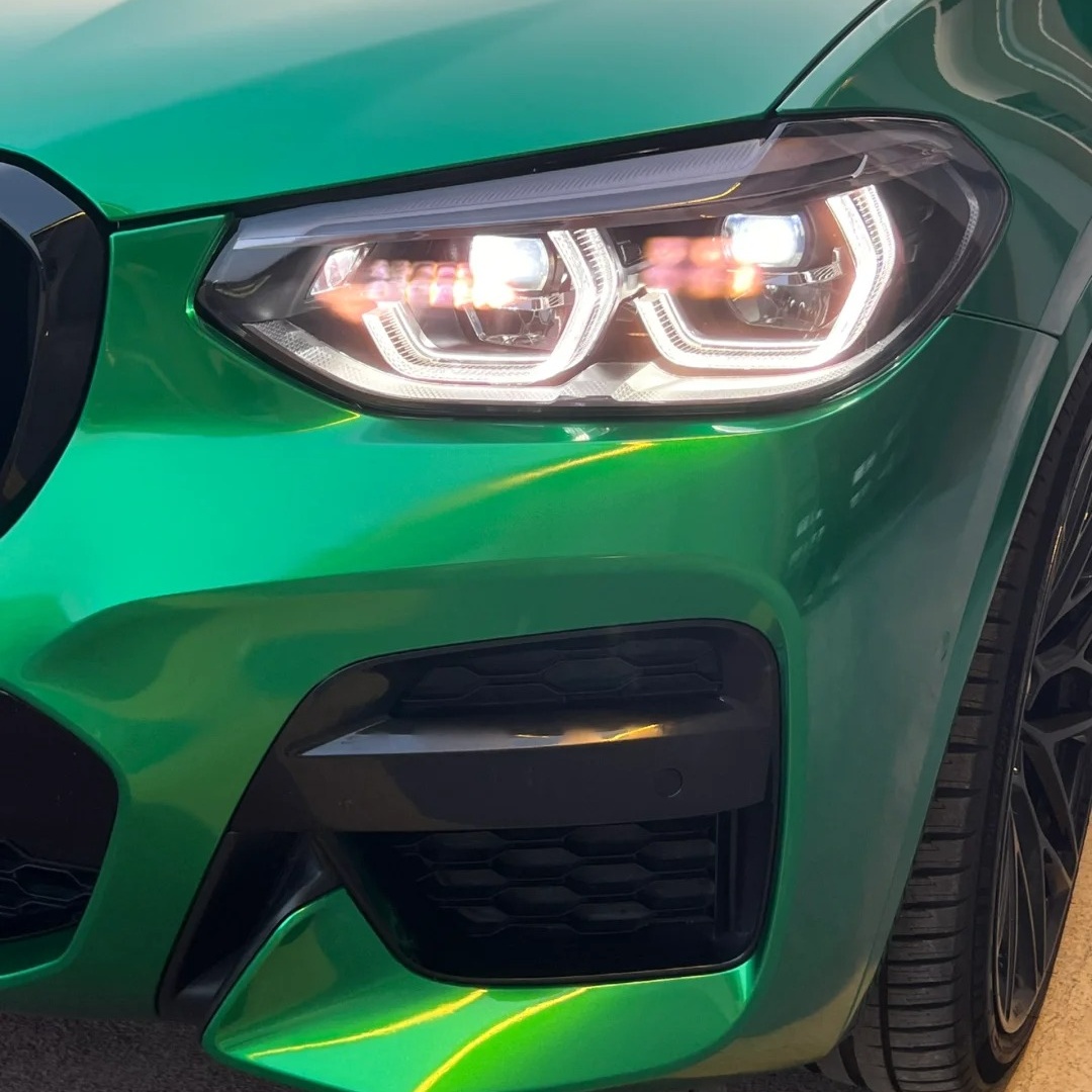 Ravoony Basic Gloss Paint Metallic Isle Of Man Green Car Vinyl Wrap