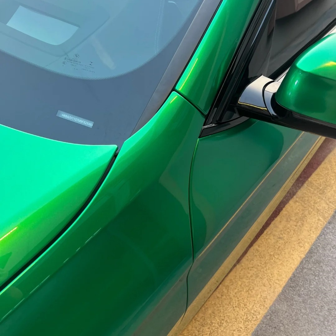 Ravoony Basic Gloss Paint Metallic Isle Of Man Green Car Vinyl Wrap