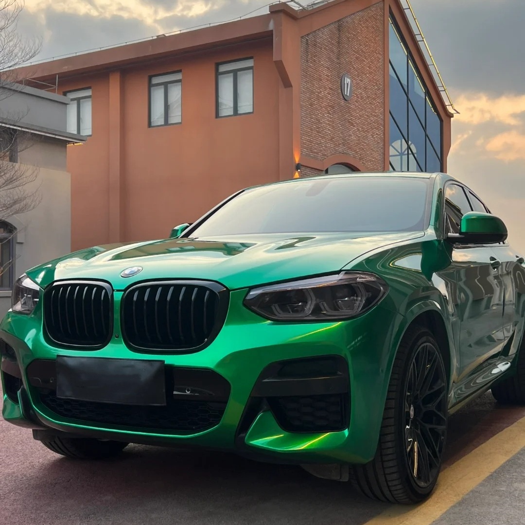 Ravoony Basic Gloss Paint Metallic Isle Of Man Green Car Vinyl Wrap