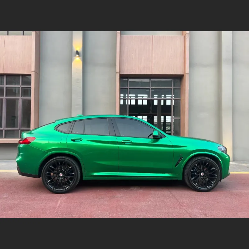 Ravoony Basic Gloss Paint Metallic Isle Of Man Green Car Vinyl Wrap