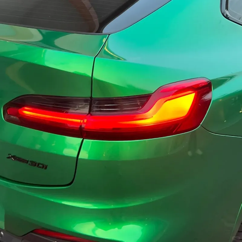 Ravoony Basic Gloss Paint Metallic Isle Of Man Green Car Vinyl Wrap