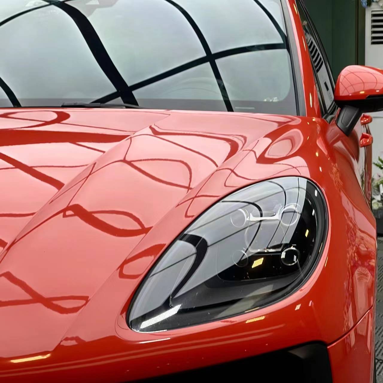 Ravoony Pro TPU Glossy Porsche Orange PPF Film