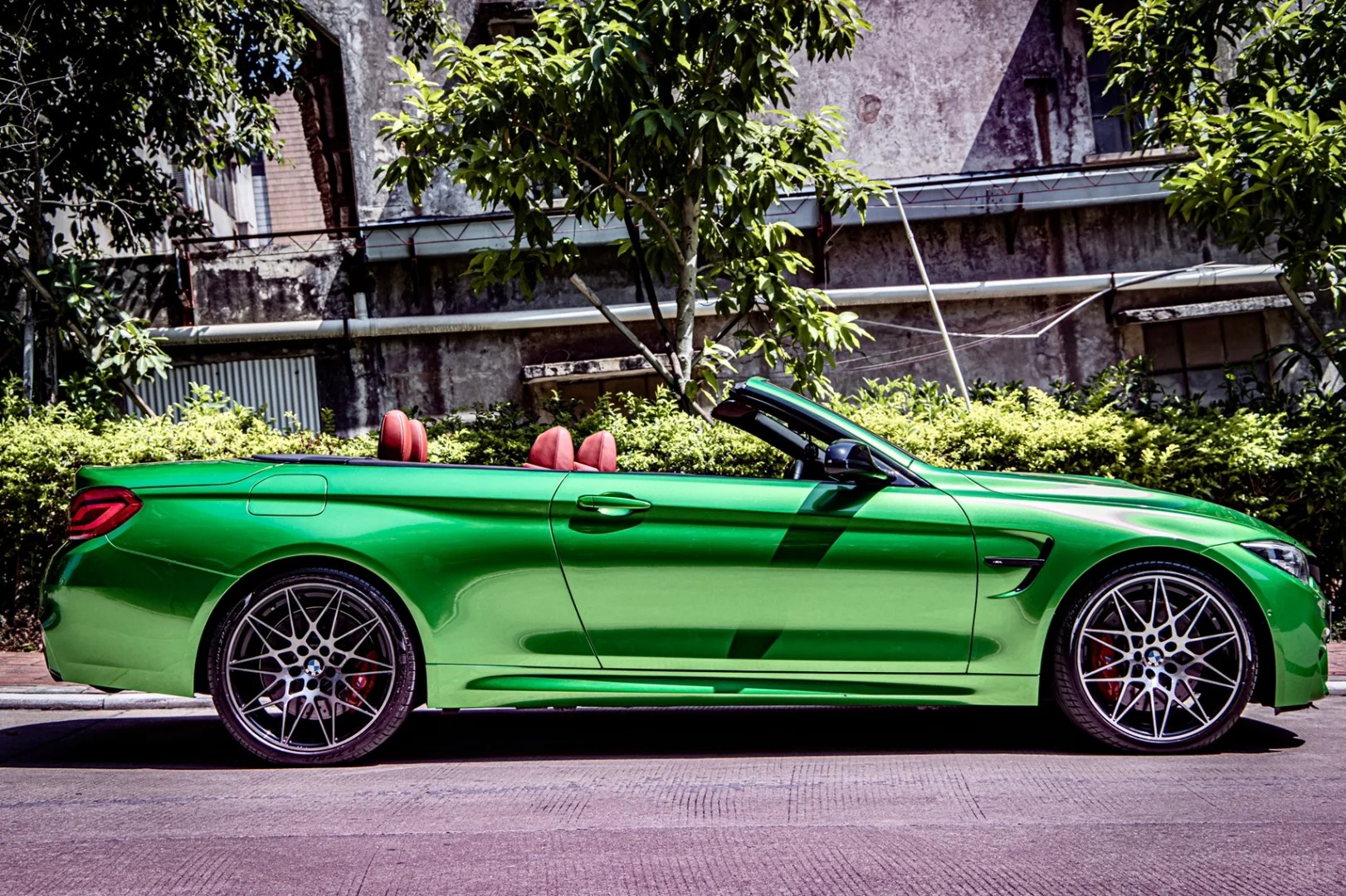  Ravoony Basic Glossy Metal Flame Green Vinyl Car Wrap