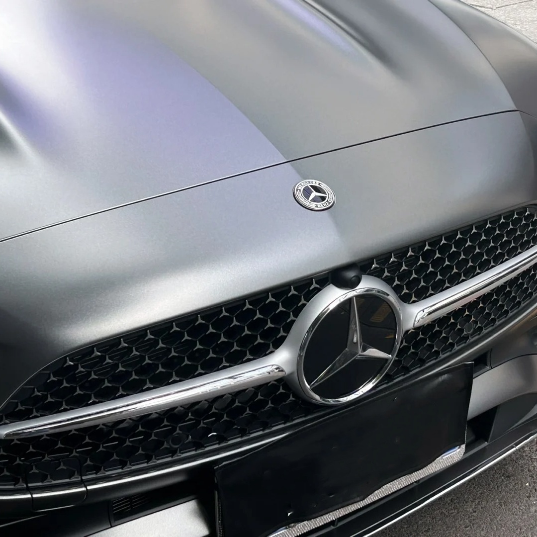 Ravoony Basic AMG Grey Car Vinyl Wrap