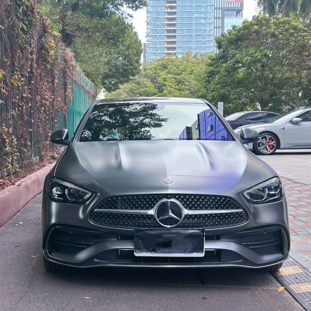 Ravoony Basic AMG Grey Car Vinyl Wrap
