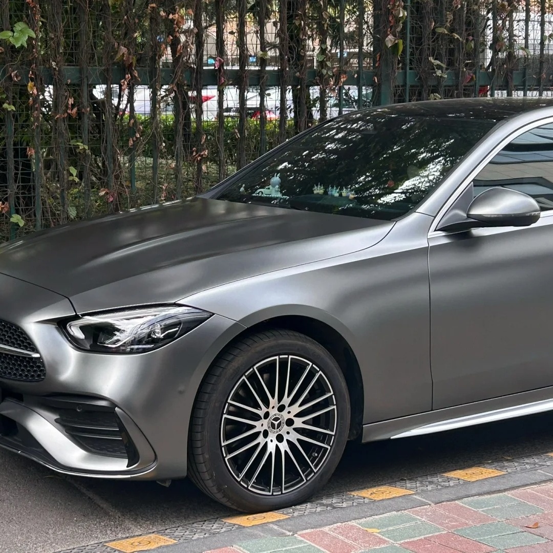 Ravoony Basic AMG Grey Car Vinyl Wrap