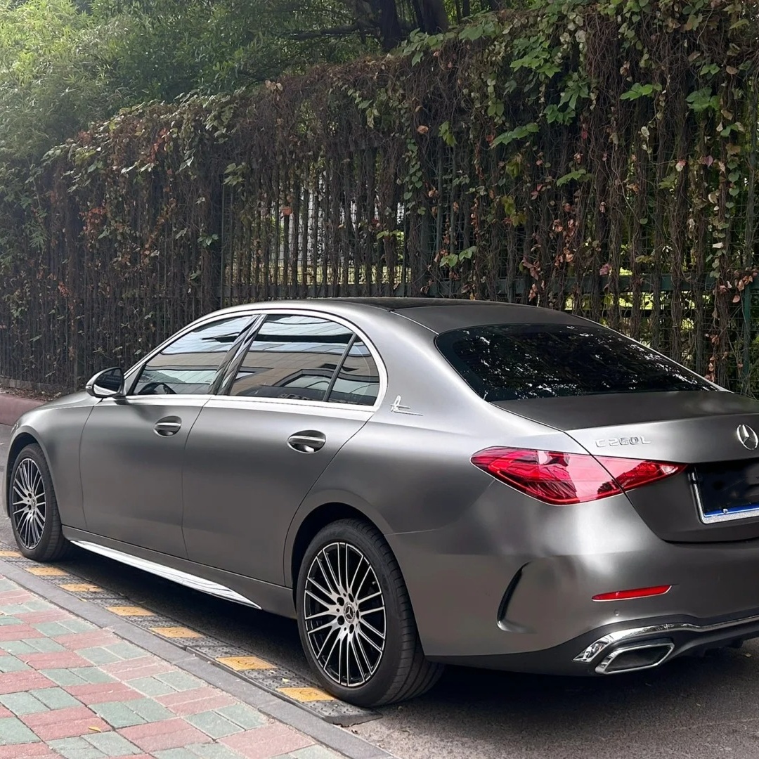 Ravoony Basic AMG Grey Car Vinyl Wrap