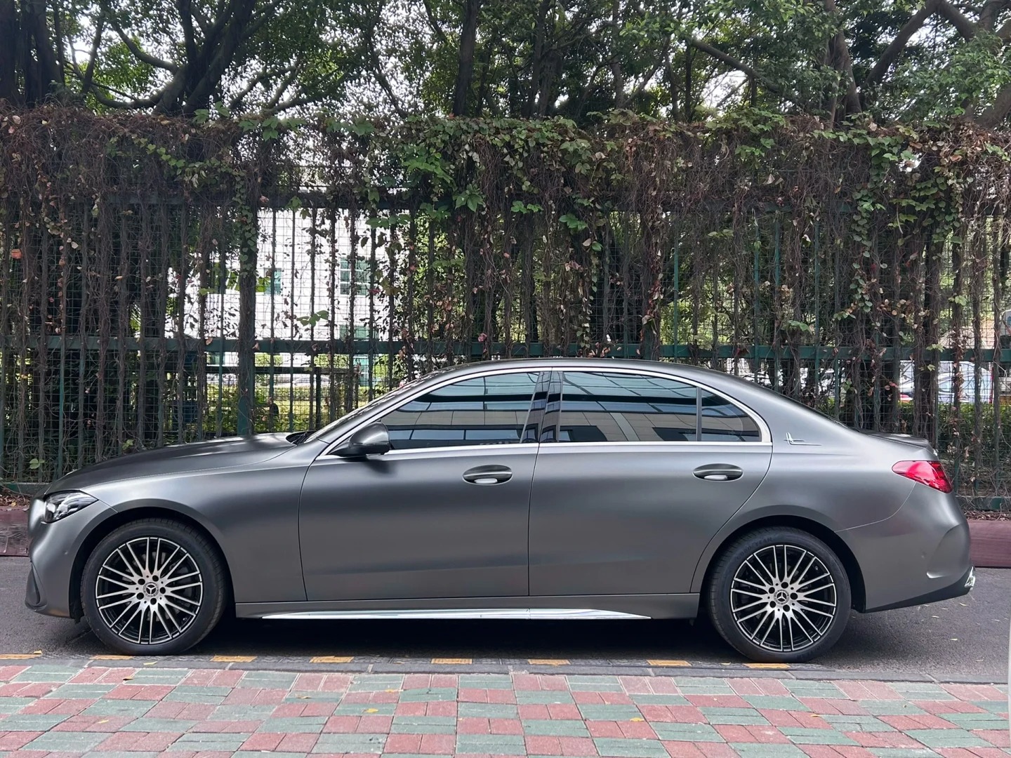 Ravoony Basic AMG Grey Car Vinyl Wrap