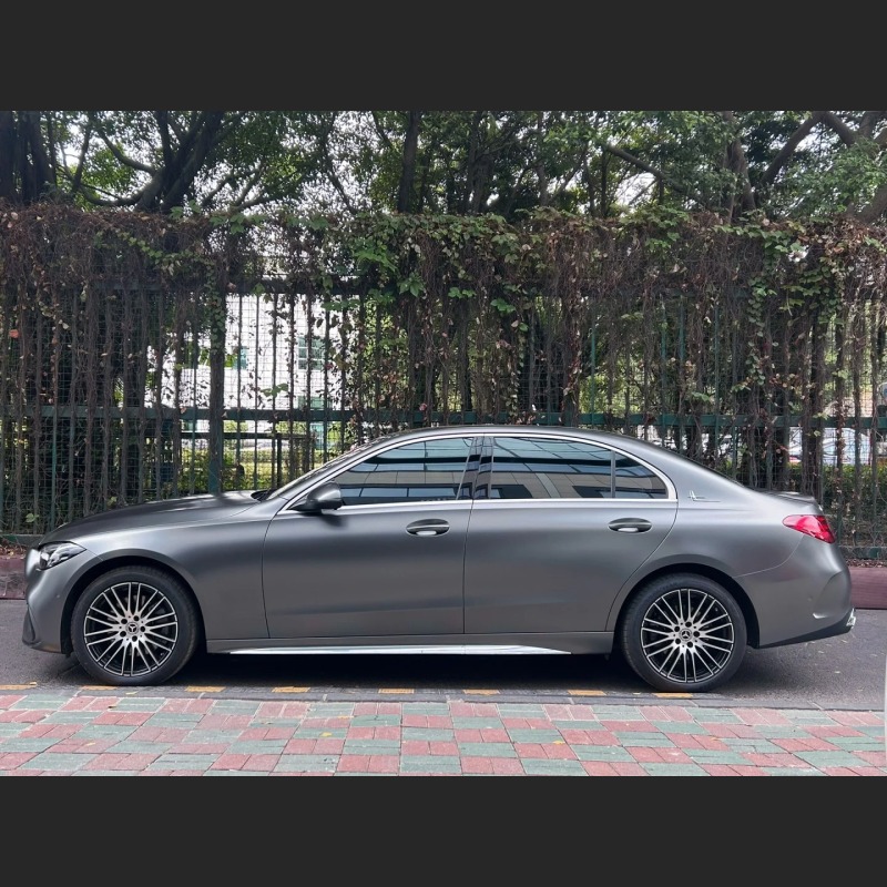Ravoony Basic AMG Grey Car Vinyl Wrap