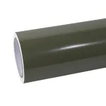 Ravoony Basic Gloss Khaki Green Car Vinyl Wrap