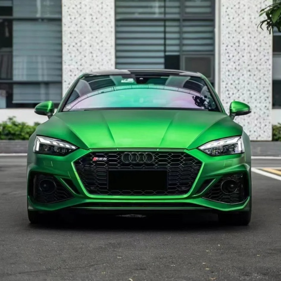 Ravoony Basic Ultra-Matte Flame Green Car Wrap