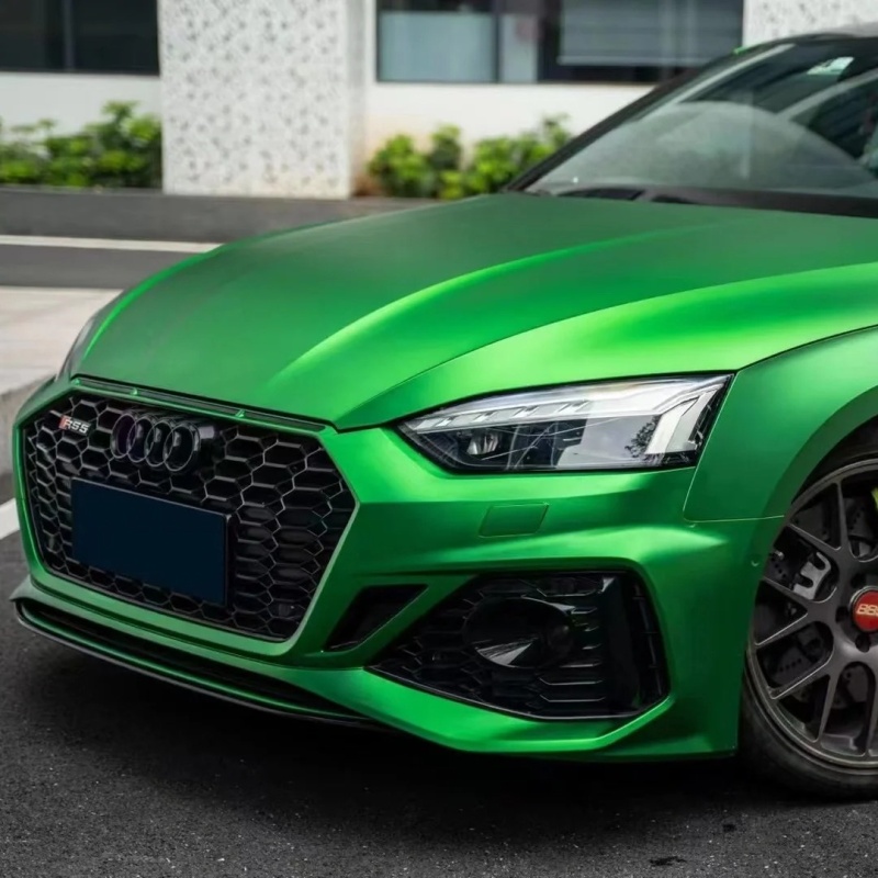 Ravoony Basic Ultra-Matte Flame Green Car Wrap