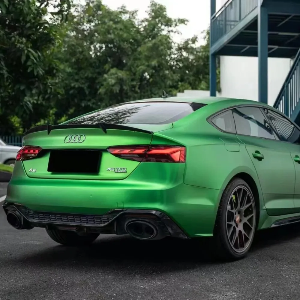 Ravoony Basic Ultra-Matte Flame Green Car Wrap