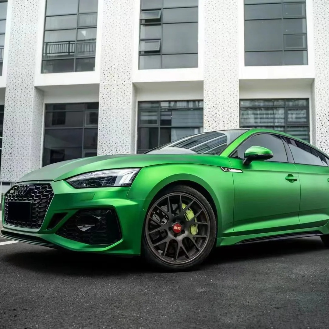 Ravoony Basic Ultra-Matte Flame Green Car Wrap