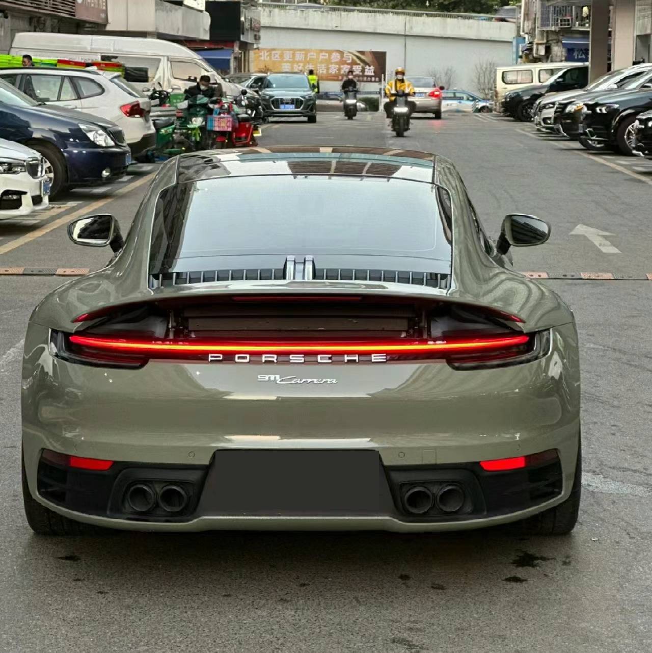 Ravoony Pro TPU Glossy Khaki Green PPF Film