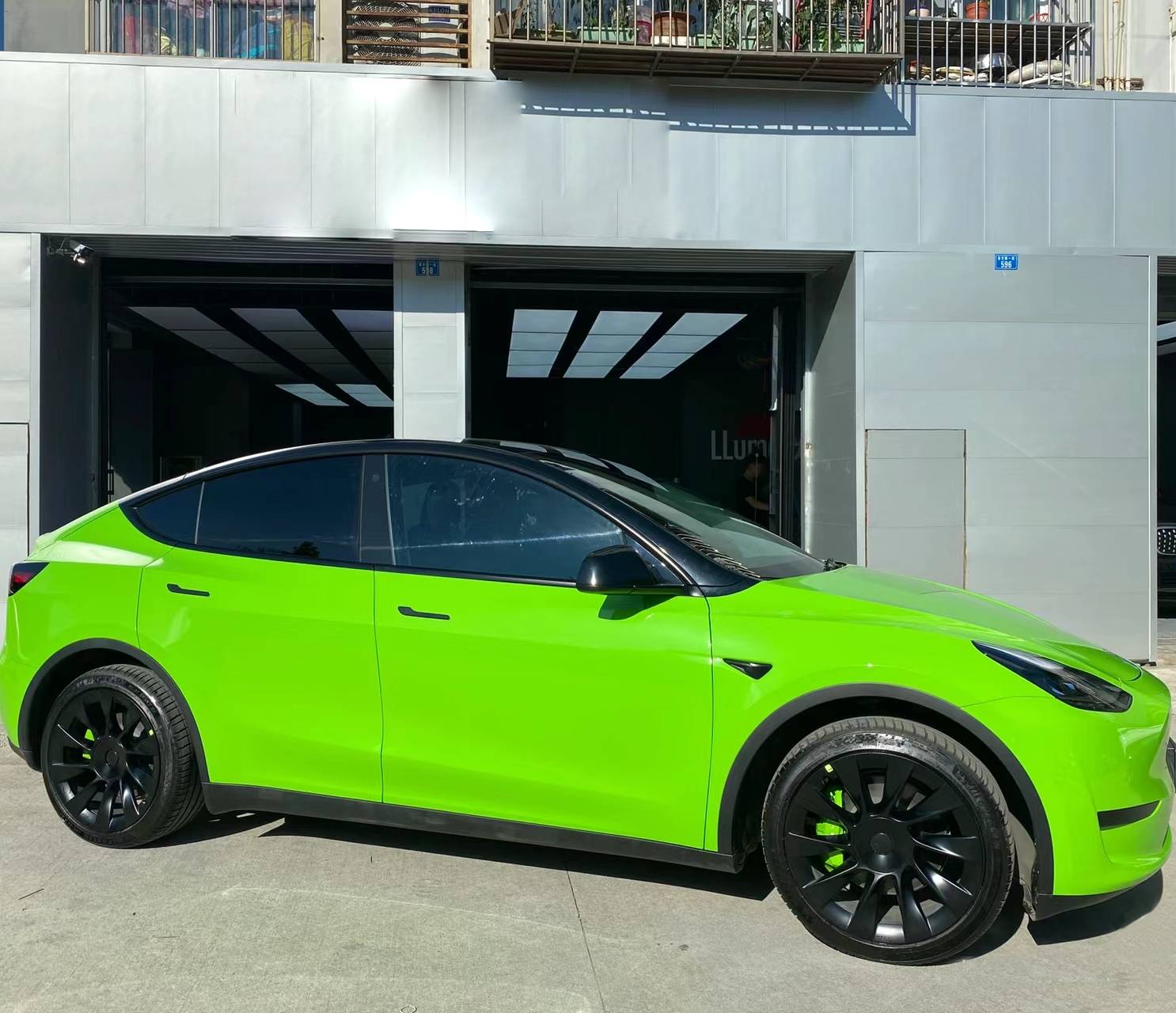 Ravoony Pro TPU Gloss Lime Green PPF Film