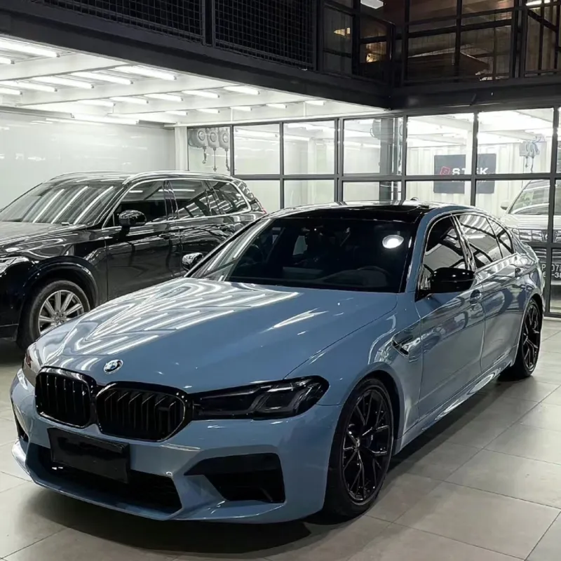 Ravoony Basic China Blue Car Vinyl Wrap