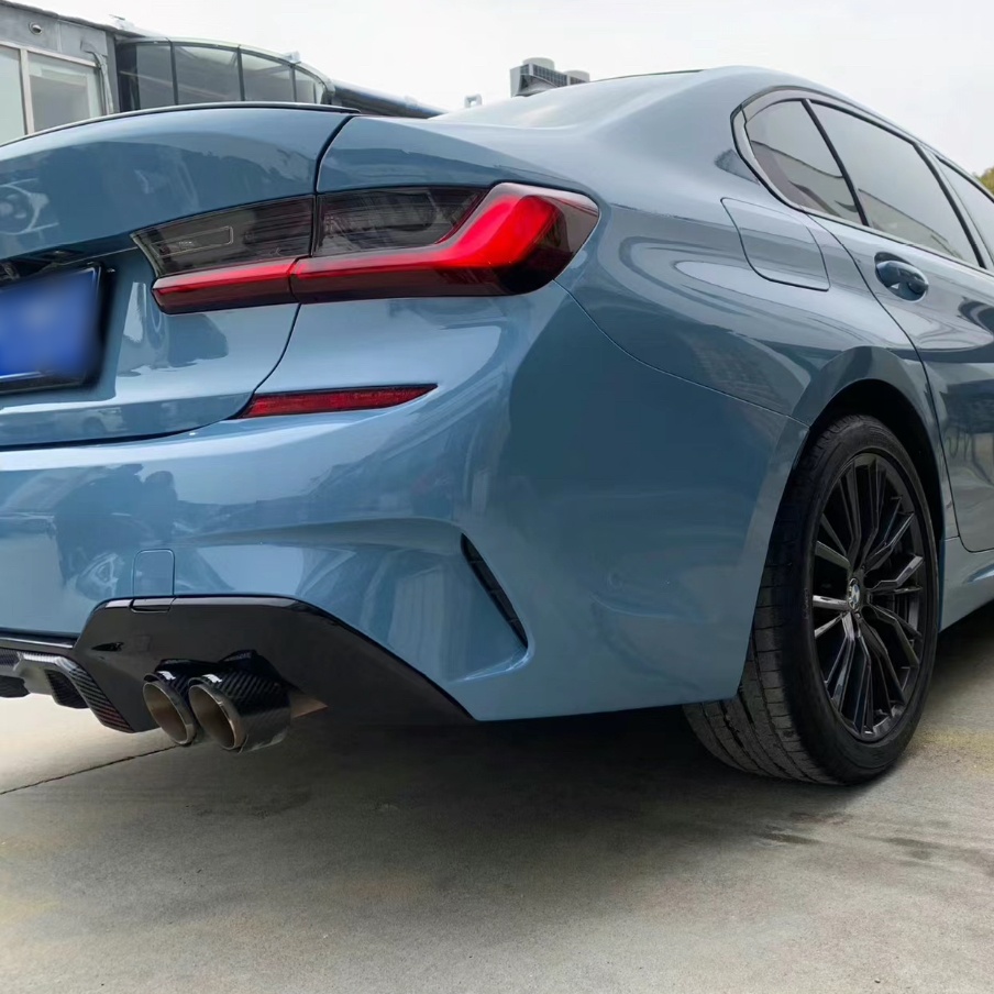 Ravoony Basic China Blue Car Vinyl Wrap