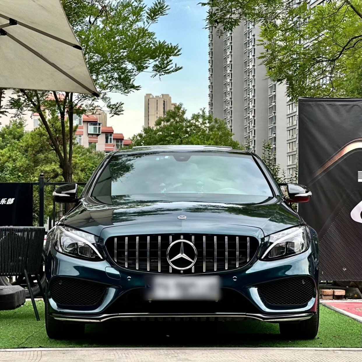 Gloss Metallic Midnight Green Car Wrap 1