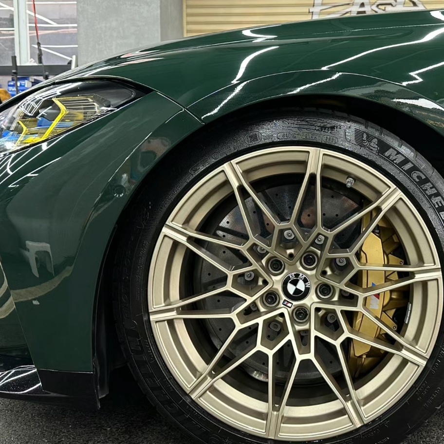 Ravoony Basic Glossy Viridis Green Car Vinyl Wrap