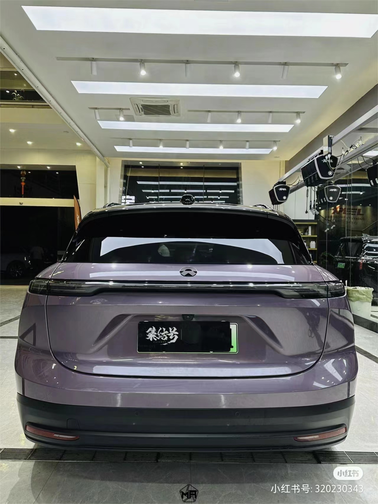 Ravoony Plus PET Gloss Spiritual Realm Purple Car Wrap